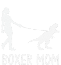 Boxer Mom Dog Boxer Mama Dinosaur Women MotherS Day Tie Dye Hoodie