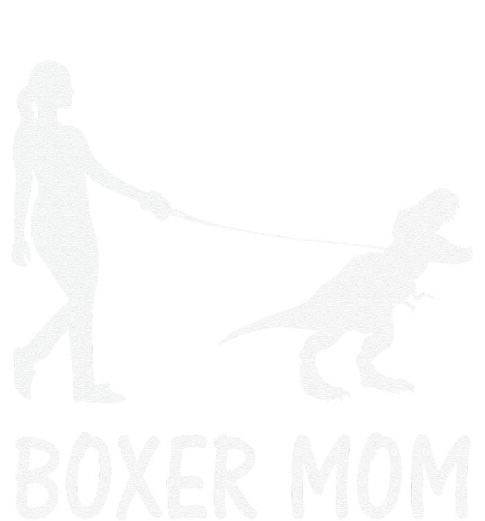 Boxer Mom Dog Boxer Mama Dinosaur Women MotherS Day Tie Dye Hoodie