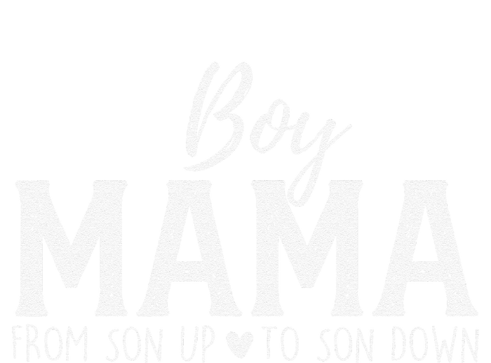 Boy Mama From Son Upto Son Down Funny MotherS Day Fun Mom The Baniff Cuffed Pom Beanie