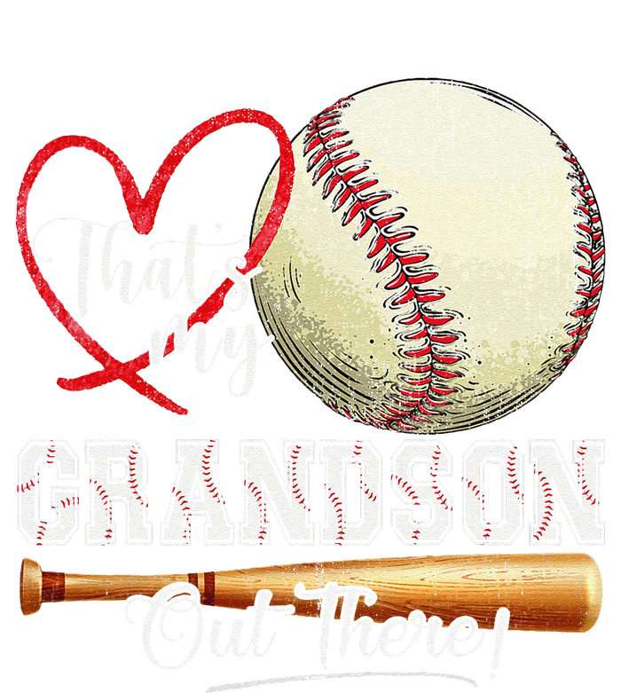 ThatS My Grandson Out There Baseball Grandma MotherS Day Gift T-Shirt