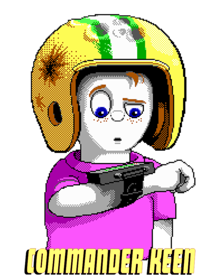 Commander Keen Retro Dos T-Shirt