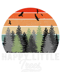 Happy Little Tree Bob Style Forests Earth Day Snapback Five-Panel Rope Hat