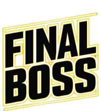 Final Boss Funny Tough As A Rock Wrestling Mma Gamer Tank Top