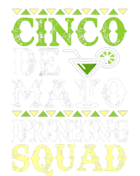 Cinco De Mayo Drinking Squad High Crown Mesh Back Trucker Hat