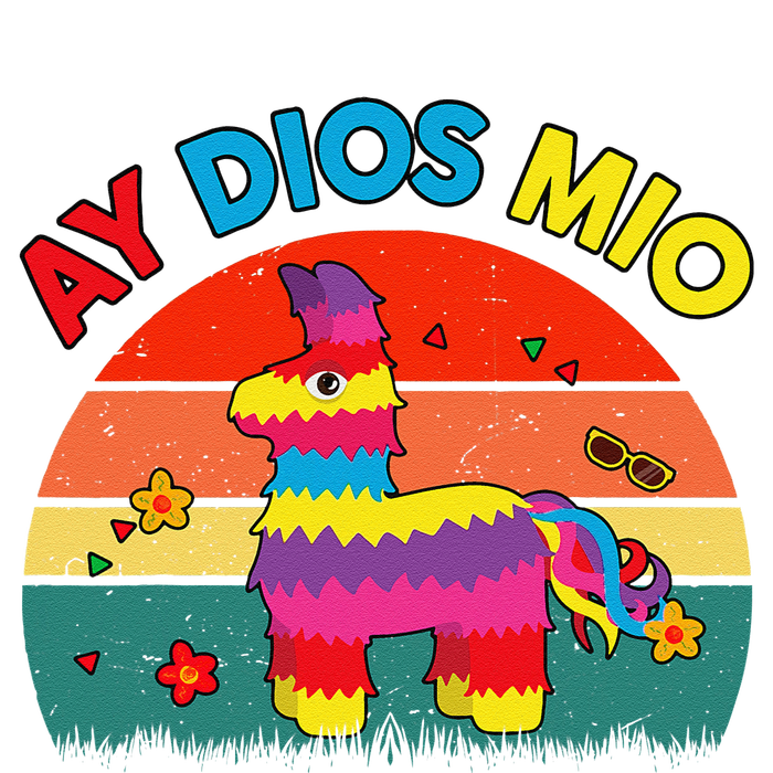 Cinco De Mayo Ay Dios Mio Let Fiesta Funny Mexican T-Shirt