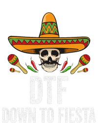 Dtf Down To Fiesta Funny Mexican Skull Cinco De Mayo Cool Comfort Performance Bucket Hat