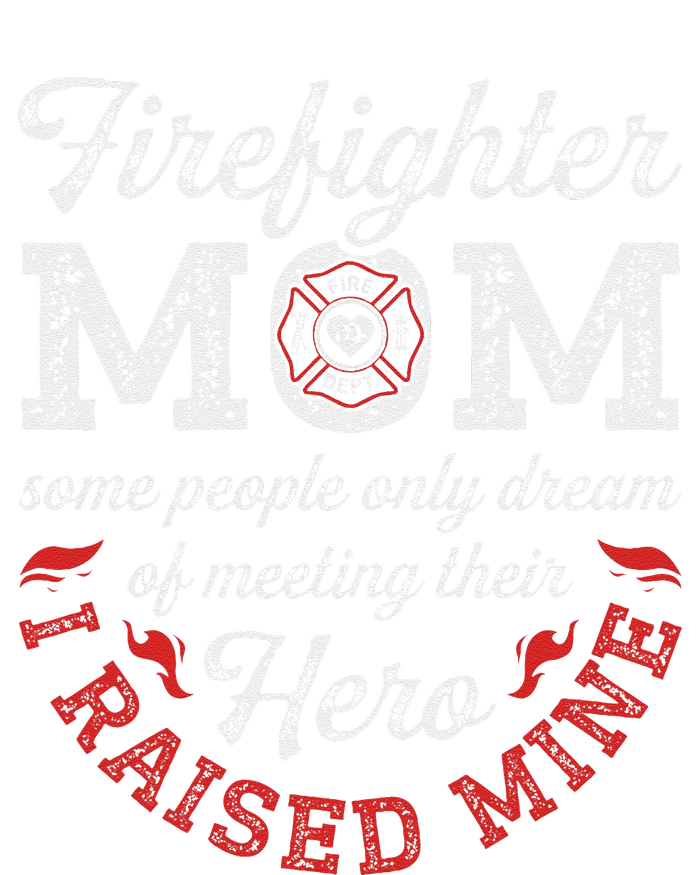 Firefighter Mom Firewoman Proud Moms MotherS Day Vintage Softstyle Adult Sport Polo