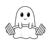 Dead Lift Ghost Halloween Cute Boo Gym Weights Gift T-Shirt