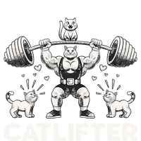 Deadlifter Fitness Workout Bodybuilder Deadlifting Cat Gift T-Shirt