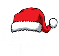 Cheer Mom Santa Christmas Funny Cheerleading Matching Family Funny Gift T-Shirt