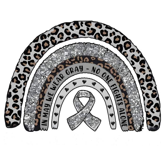 Brain Cancer Survivor In May We Wear Gray T-Shirt