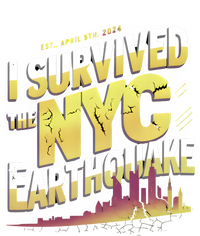 I Survived The Nyc Earthquake April 5 2024 Toddler Fine Jersey T-Shirt