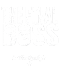 Rock Vintage Music Boss Final White Design Fun Music Lover Women's Fleece Hoodie