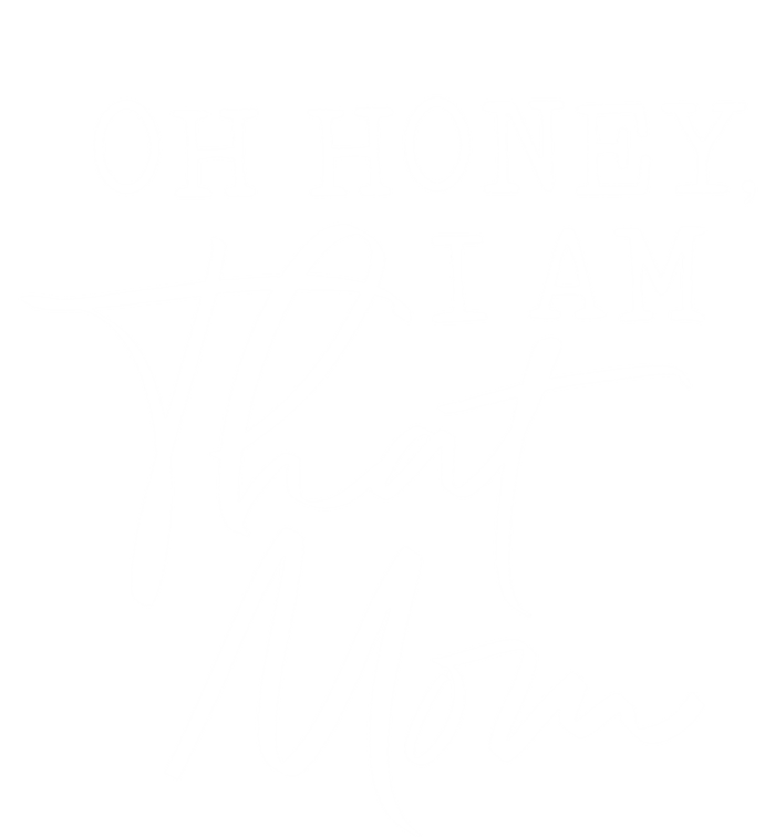 Oh Honey I Am That Mom Cute Gift Sustainable Knit Beanie