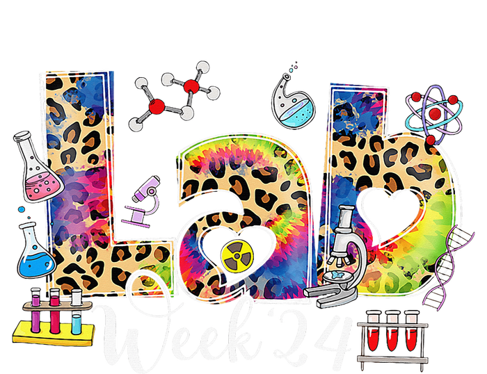 Lab Week 2024 Laboratory Tech Leopard Medical Technician Mousepad