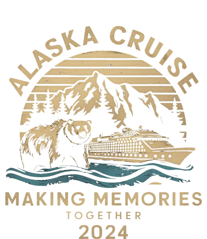 Matching Family Friends And Group Alaska Cruise 2024 Ladies PosiCharge Competitor Racerback Tank