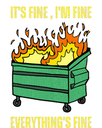 ItS Fine IM Fine Everything Is Fine Lil Dumpster Fire Kids T-Shirt