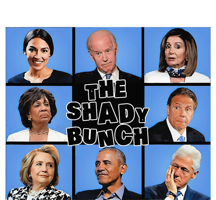 The Shady Bunch Funny Past Presidents T-Shirt