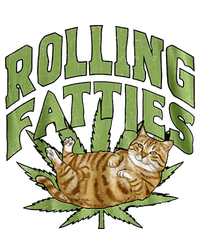 Vintage Rolling Fatties Cat Retro Kitty Kitten Meow Hoodie