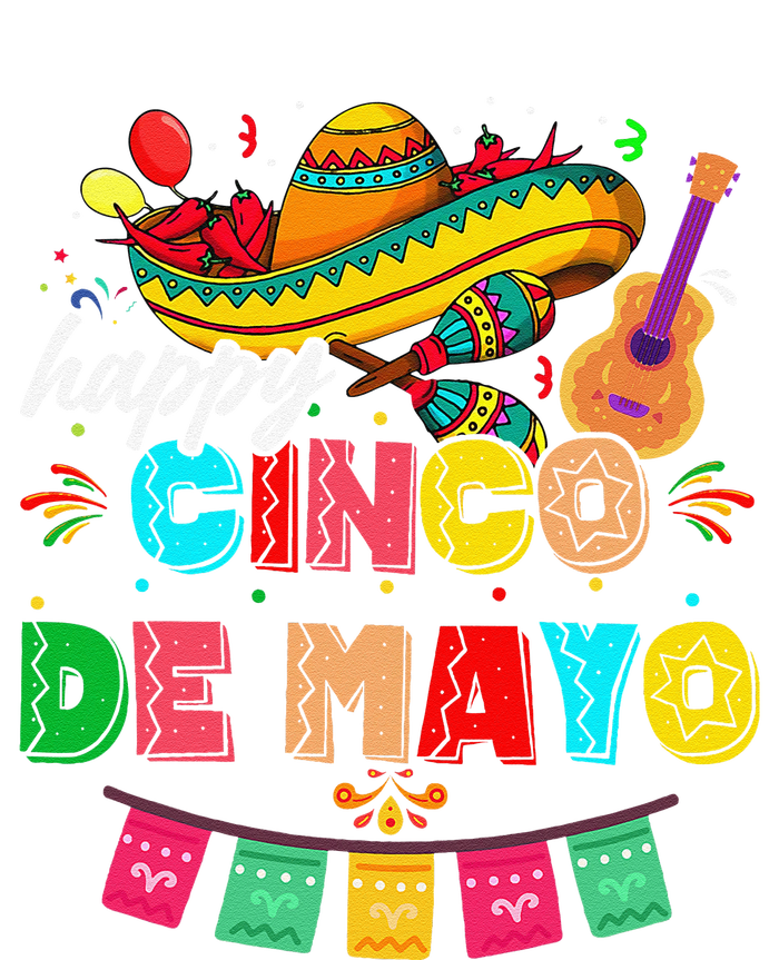 Happy 5 De Mayo Lets Fiesta Viva Mexico Cinco De Mayo T-Shirt