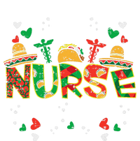 Mexican Nurse Cinco De Mayo Nurse Women Scrub Top Rn Icu Er Grommeted Golf Towel