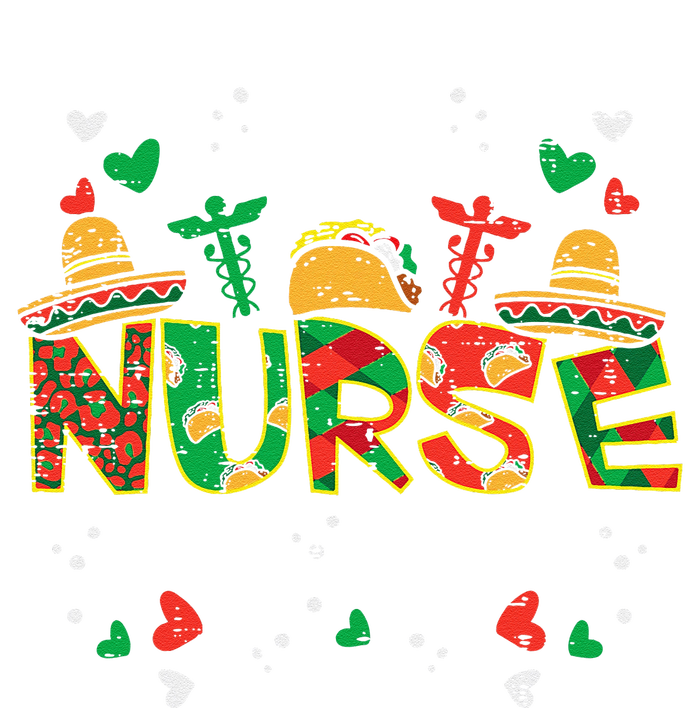 Mexican Nurse Cinco De Mayo Nurse Women Scrub Top Rn Icu Er Grommeted Golf Towel