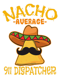 Nacho Average 911 Dispatcher Mexican Messenger Cinco De Mayo Pom Pom 12in Knit Beanie