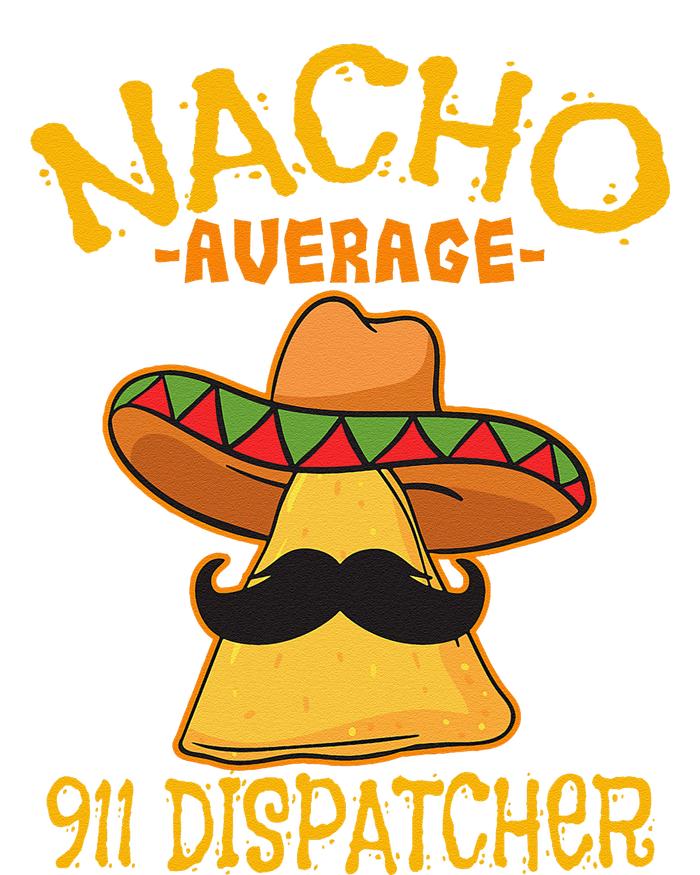 Nacho Average 911 Dispatcher Mexican Messenger Cinco De Mayo Pom Pom 12in Knit Beanie