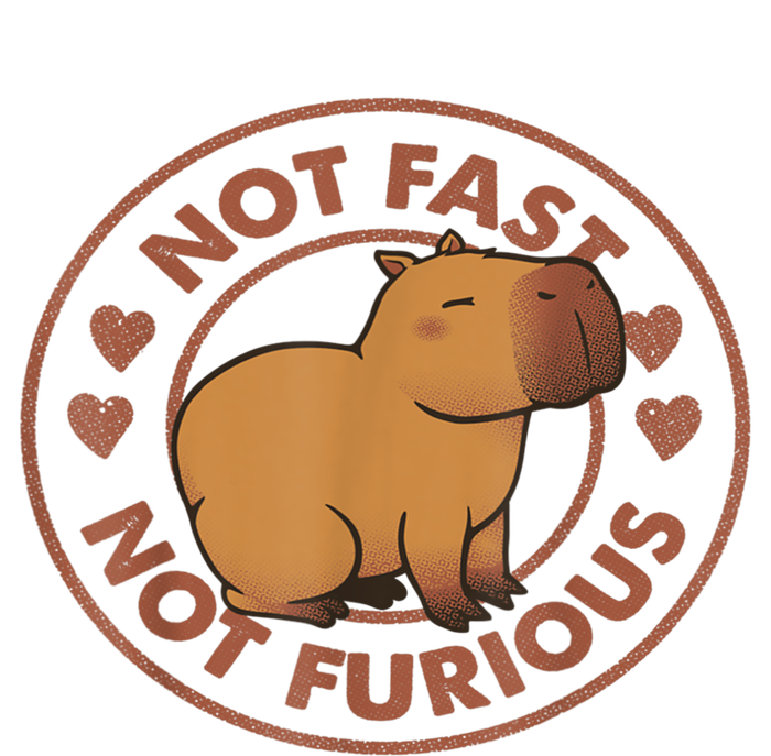 Not Fast Not Furious Capybara Cooling Performance Crew T-Shirt