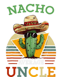 Nacho Average Uncle Funny Mexican Joke Vintage Cinco De Mayo Baby Bodysuit