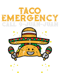 Taco Emergency Call 9 Juan Juan Funny Cinco De Mayo Fiesta T-Shirt