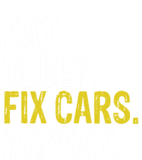 Eat Sleep Fix Cars Repeat Auto Mechanic Gift Women's Tri-Blend 3/4-Sleeve Raglan Shirt