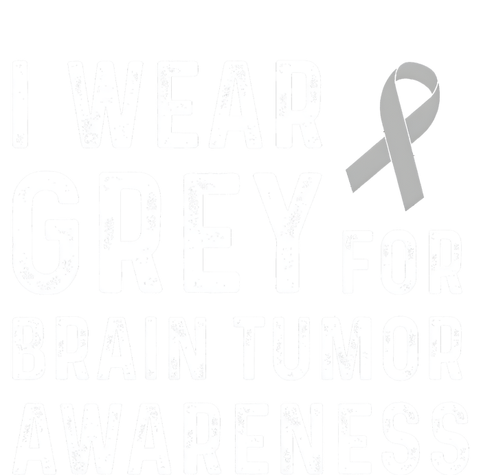 I Wear Gray For Brain Tumor Awareness City Backpack