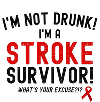 Im Not Drunk Im A Stroke Survivor Women's Perfect Tri Rocker Tank