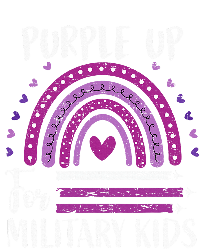 Purple Up For Military Military Child Month Kids Sweatshirt