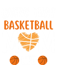 Funny MotherS Basketball Living That Basketball Mom Life Gift Kids Long Sleeve Shirt