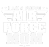 I Am A Proud Mom Patriotic Pride Military Mother Cropped Pullover Crew