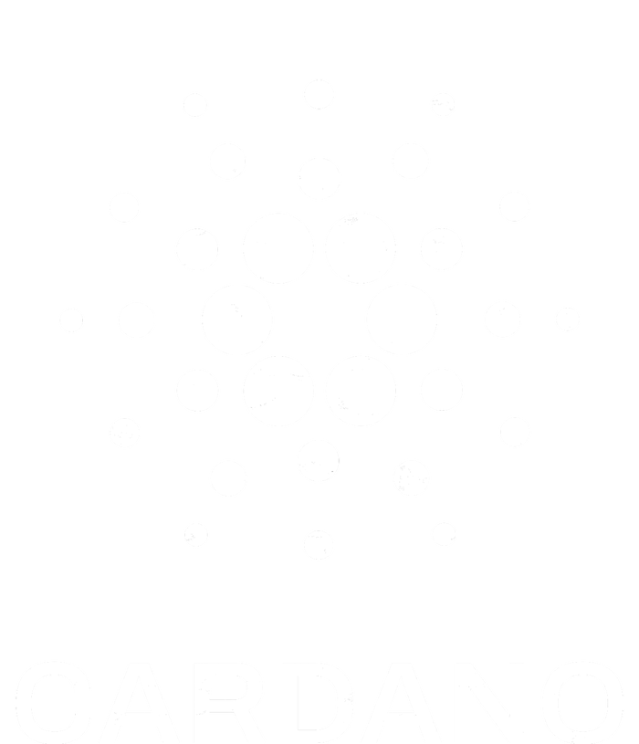 Distressed Cardano Cryptocurrency Logo T-Shirt