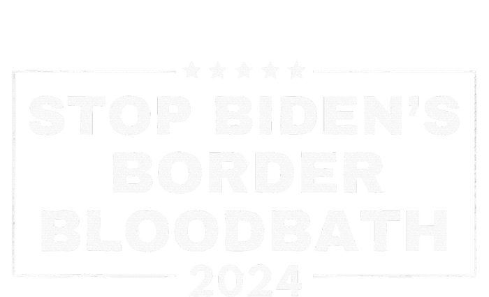 Stop BidenS Border Bloodbath Toddler Hoodie