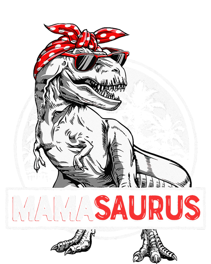 Mamasaurus T Rex Dinosaur Funny Mama Saurus Premium Hoodie