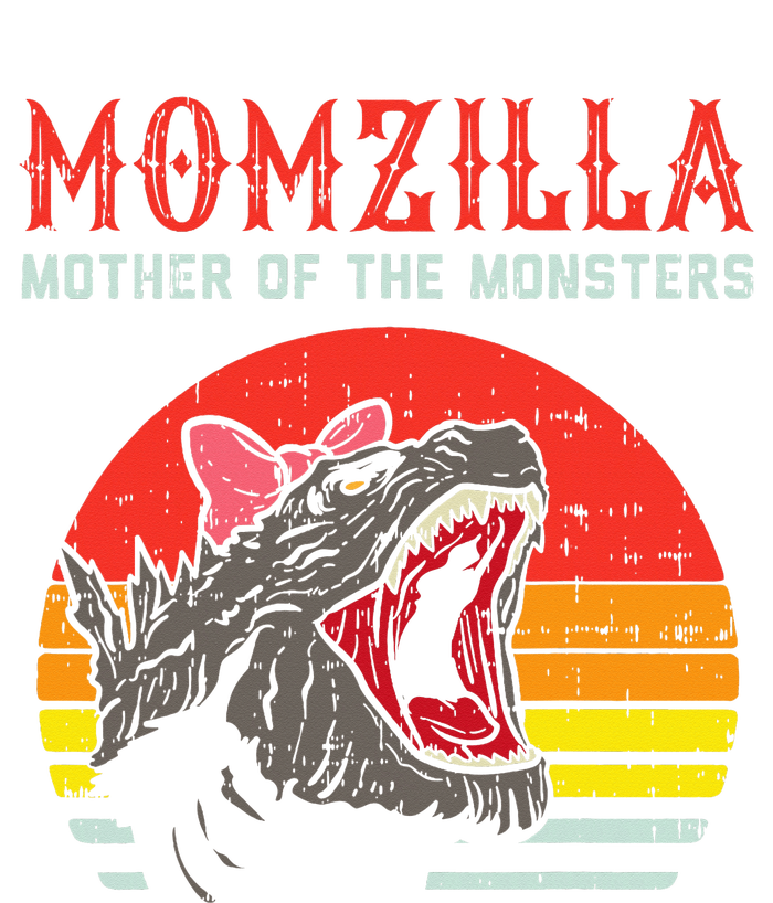 Momzilla Mother Of Monsters Ribbon T-Shirt