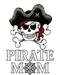 Pirate Mama Costume Jolly Roger Crossbones Short Acrylic Beanie