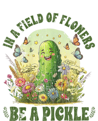 In A Field Of Flowers Be A Pickle Funny Pickle Lover Yupoong Adult 5-Panel Trucker Hat