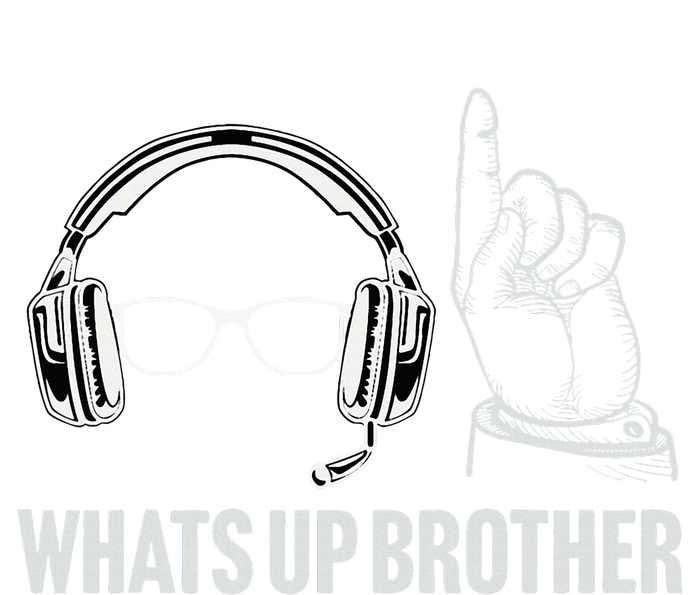 Funny Sketch Streamer Whats Up Brother Kids Long Sleeve Shirt