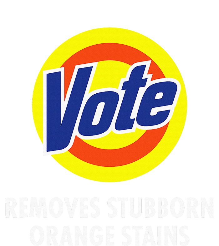 Vote Removes Stubborn Orange Stains Funny Antitrump Metallic Star Ornament