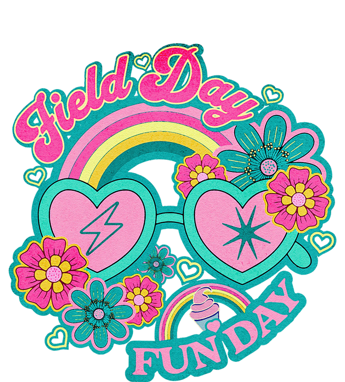 Hippie Field Day Fun Day For Teachers Field Day 2024 Kids Hoodie