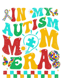 In My Autism Mom Era Groovy Puzzle Piece Retro Mothers Day T-Shirt