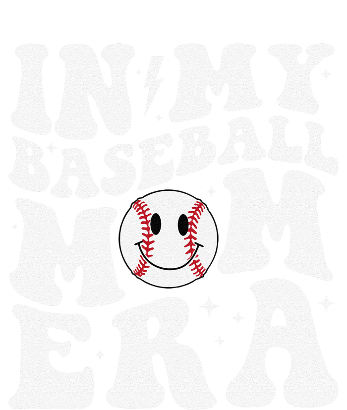 In My Baseball Mom Era Groovy Baseball Mom Team MotherS Day Womens Cotton Relaxed Long Sleeve T-Shirt