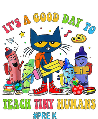 ItS A Good Day To Teach Tiny Humans Prek Cat Teacher Lover T-Shirt