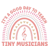 Its A Good Day To Teach Tiny Musicians Music Teacher Rainbow Large Microfiber Waffle Golf Towel